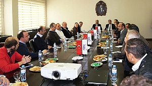 KMTSO’DA SURİYELİ İŞADAMLARI İLE TOPLANTI