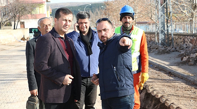 BAŞKAN BOZDAĞ, DEV PROJENİN ÇALIŞMALARINI YERİNDE İNCELEDİ