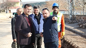 BAŞKAN BOZDAĞ, DEV PROJENİN ÇALIŞMALARINI YERİNDE İNCELEDİ