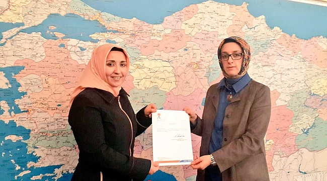 AK PARTİ EKİNÖZÜ KADIN KOLLARI BAŞKANLIĞINA ELİF KALMIŞ ATANDI