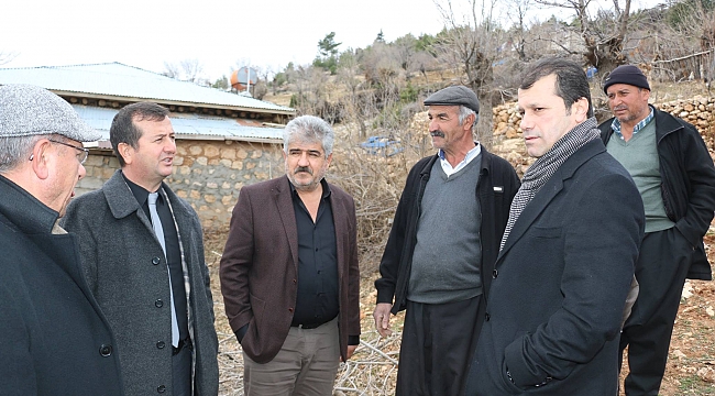 BAŞKAN BOZDAĞ ve BAŞKAN ESKİGÜN BÜYÜKNACAR MAHALLESİNDEKİ ÇALIŞMALARI YERİNDE İNCELEDİ