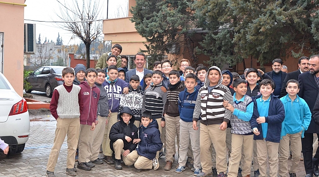 BAŞKAN OKUMUŞ; ÇOCUKLARIMIZIN EĞİTİMİ EN ÖNEMLİ GÖREVİMİZ