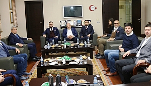 EVSİD HEYETİ, BAŞKAN ZABUN’U ZİYARET ETTİ