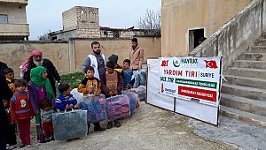 İDLİB KENTİNE ONİKİŞUBAT BELEDİYESİNİN YARDIMLARI DEVAM EDİYOR