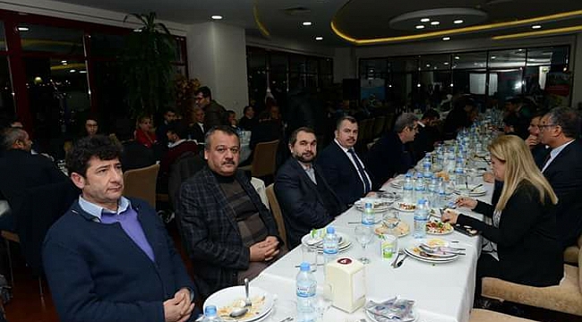 KSÜ REKTÖRÜ DEVECİ, GAZETECİLERLE BİR ARAYA GELDİ