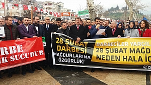 28 ŞUBAT POST MODERN DARBESİ BİR KEZ DAHA LANETLENDİ
