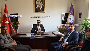 BAŞKAN OKUMUŞ, ZİRAAT MÜHENDİSLER ODASINA ÜYE OLDU!