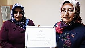 DİYANETTEN AİLE VE DİNİ REHBERLİK BÜROSUNA TEŞEKKÜR