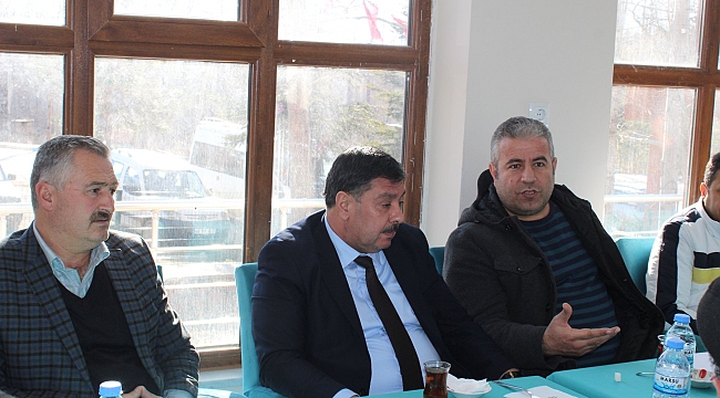 EKİNÖZÜ’NDE MUHTARLARA ORKÖY PROJESİ ANLATILDI