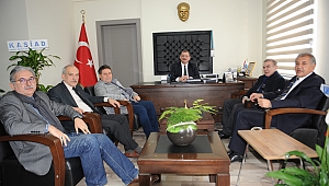 KMBGC’DEN KÜÇÜKDAĞLI’YA ‘HAYIRLI OLSUN’ ZİYARETİ