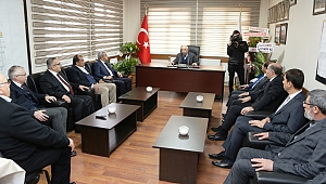 KMTSO YÖNETİMİ, KÜÇÜK SANAYİ SİTESİ KOOPERATİFİ İLE BİRARAYA GELDİ