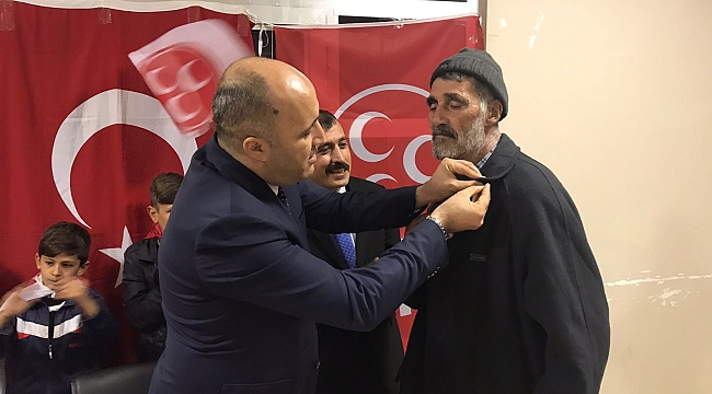 TOKİ SAKİNLERİ MHP DULKADİROĞLU İLÇE TEŞKİLATINA ÜYE OLDU!