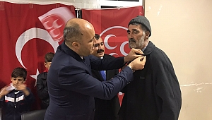 TOKİ SAKİNLERİ MHP DULKADİROĞLU İLÇE TEŞKİLATINA ÜYE OLDU!