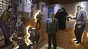 Vali Yardımcısı Öz Tarihi Müze'yi gezdi.