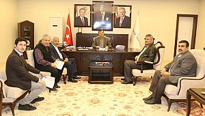 BAŞKAN BOZDAĞ’A UMRE ZİYARETLERİ DEVAM EDİYOR