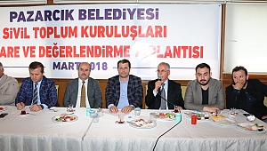 BAŞKAN BOZDAĞ, STK TEMSİLCİLERİYLE BİR ARAYA GELDİ