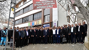 BAŞKAN ERKOÇ ÇAĞLAYANCERİT'TE