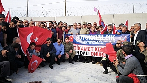 BÜYÜKKIZILCIKLILAR DA ARFİN SINIRINA ÇIKARMA YAPTI