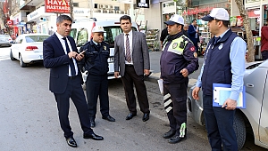 BÜYÜKŞEHİR-EMNİYET’TEN ORTAK UYGULAMA