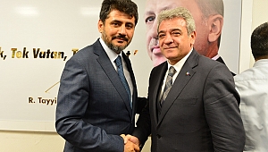 KMTSO YÖNETİMİ AK PARTİ İL BAŞKANI DEBGİCİ’Yİ ZİYARET ETTİ