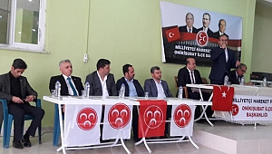MİLLİYETCİ HAREKET PARTİSİ KAHRAMANMARAŞ ONİKİŞUBAT İLÇE BAŞKANLIĞI SEÇİM ÇALIŞMALARINA BÜYÜK BİR HIZLA BAŞLADI