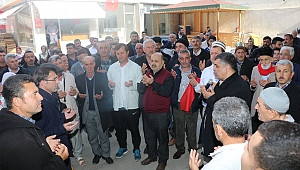 PAZARCIK’TA UMRE KAFİLESİ DUALARLA KARŞILANDI