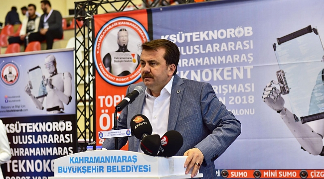 1.ULUSLARARASI KAHRAMANMARAŞ TEKNOKENT ROBOT YARIŞMASI