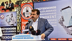 1.ULUSLARARASI KAHRAMANMARAŞ TEKNOKENT ROBOT YARIŞMASI
