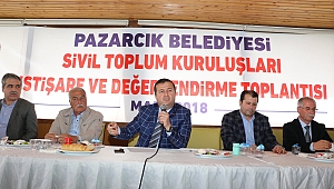 BAŞKAN BOZDAĞ, STK TEMSİLCİLERİYLE BİR ARAYA GELDİ