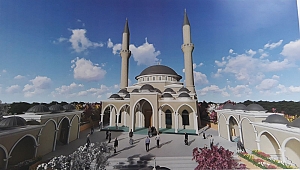 PAZARCIK YENİ CAMİSİNE KAVUŞUYOR