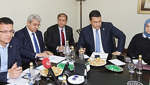 TBMM GÖÇ VE UYUM KOMİSYONU KMTSO’YU ZİYARET ETTİ