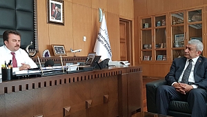 AGF HEYETİ, BAŞKAN ERKOÇ’A KONUK OLDU