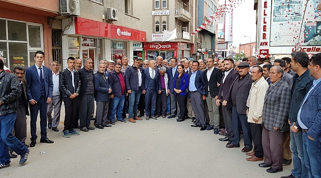 BABASINDAN HELALLİK ALDI SEÇİM STARTINI VERDİ