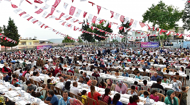 BÜYÜKŞEHİR’DEN İLÇELERDE İFTAR