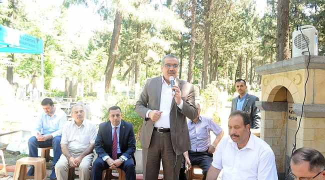 HAFIZ ALİ EFENDİ MEZARI BAŞINDA ANILDI