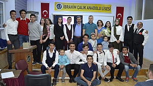 İBRAHİM ÇALIK ANADOLU LİSESİ’NDE YIL SONU ETKİNLİĞİ