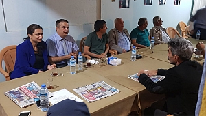 İYİ Parti Kahramanmaraş Milletvekili Aday Adayı Doç. Dr. Bülent Meşe, Türkoğlu İlçe Teşkilatına ziyarette bulundu.