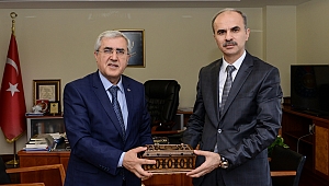 KAHRAMANMARAŞ CUMHURİYET BAŞSAVCISI YAZICI, REKTÖR CAN’I ZİYARET ETTİ