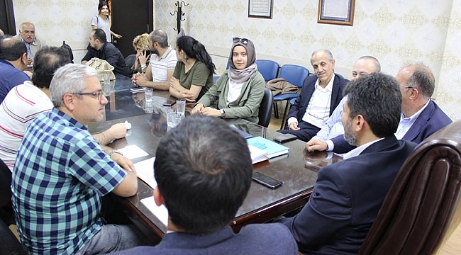 KGC YÖNETİMİNDEN AK PARTİ İL BAŞKANINA ZİYARET