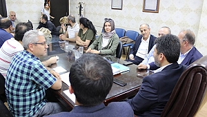 KGC YÖNETİMİNDEN AK PARTİ İL BAŞKANINA ZİYARET