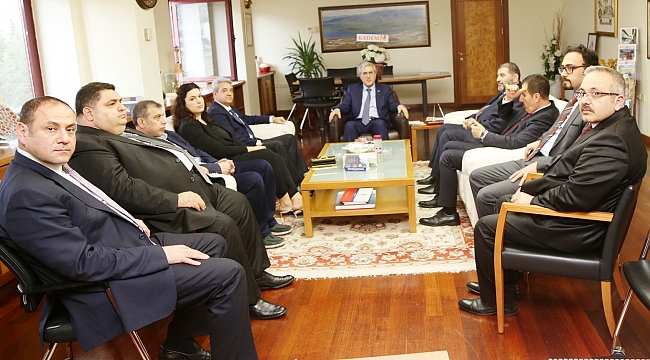 KMTSO YÖNETİMİ REKTÖR CAN'I ZİYARET ETTİ