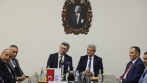 MHP GENEL BAŞKAN YARDIMCISI SEFER AYCAN'DAN KMTSO'YA ZİYARET