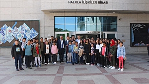 PAZARCIK BELEDİYESİ ÇOCUK MECLİSİ ÜYELERİ ANKARADA