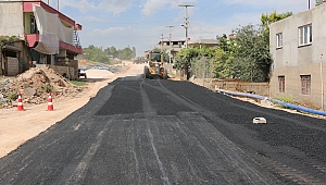 PAZARCIK BELEDİYESİNDEN SICAK ASFALT ÇALIŞMASI