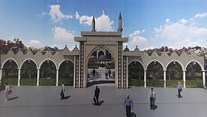 PAZARCIK YENİ CAMİSİNE KAVUŞUYOR