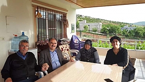 Vali Özkan ve Eşi Dr.Ruhan Özkan'dan Şehit ailelerine anlamlı ziyaret
