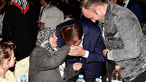 BAŞKAN ERKOÇ ŞEHİTLER İFTARINDA