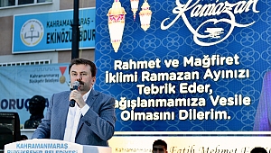 EKİNÖZÜ’NDE İFTAR VAKTİ