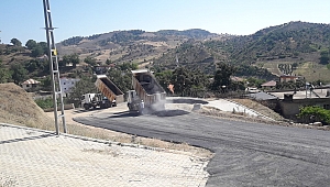 İSMAİLLİ YOLUNA SICAK ASFALT