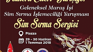 ONİKİŞUBAT BELEDİYESİ SİM SIRMA YARIŞMASI ÖDÜL TÖRENİ
